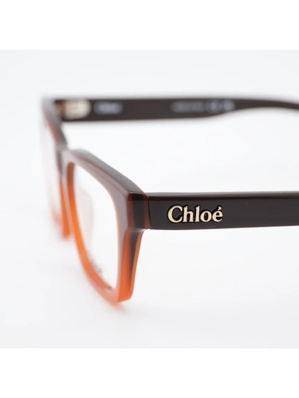 Chloe CH0242O 008 Eyeglasses Brown 53mm Square Frame